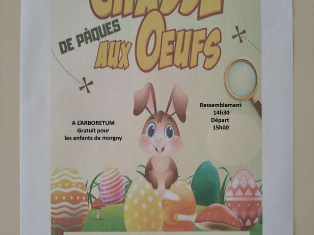 Chasse aux oeufs de Pâques
