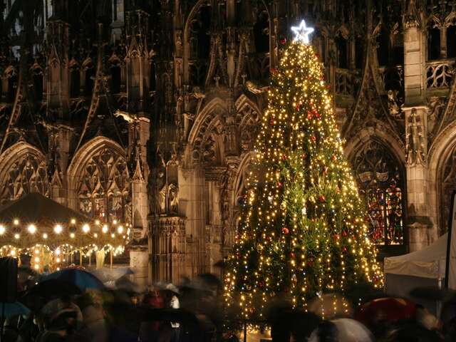 Lancement des illuminations de Noël