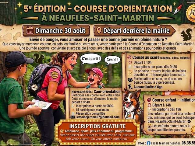 Course d’orientation familiale - 5ème édition
