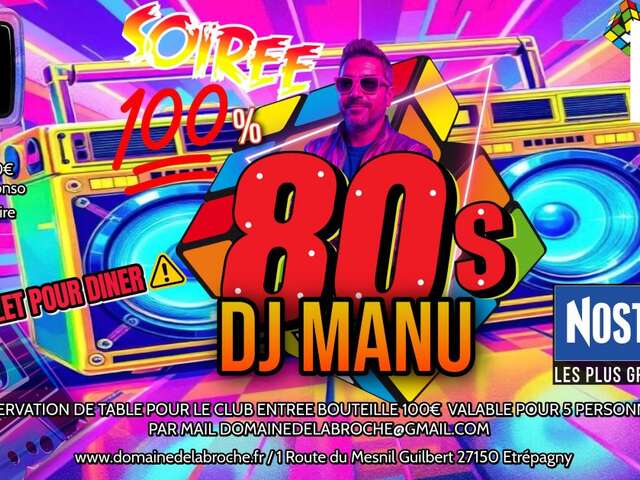 Soirée 100% 80's