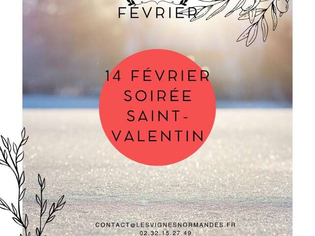 Soirée Saint-Valentin - Vignes Normandes