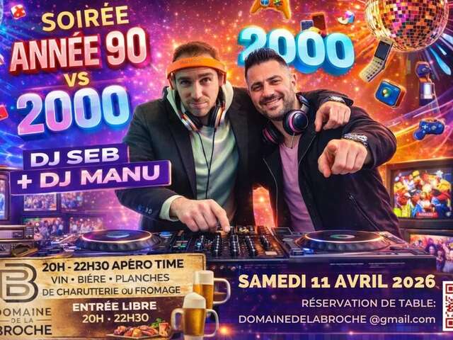 Soirée 90's vs 2000's