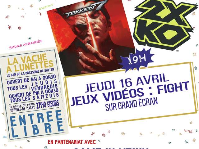 Soirée jeux vidéo fight