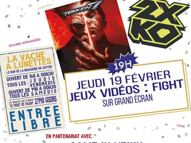 Soirée jeux vidéo fight