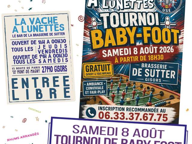 Tournoi babyfoot