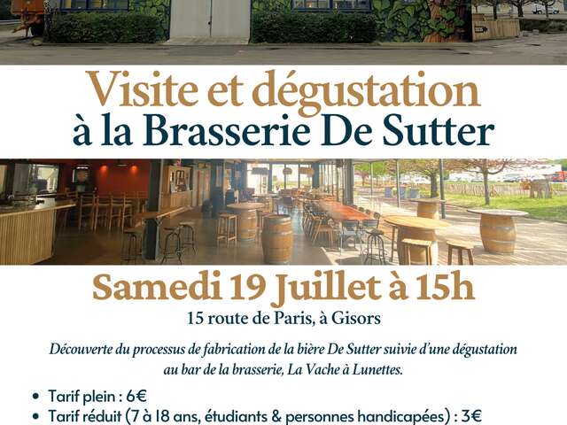Visite et dégustation à la Brasserie De Sutter