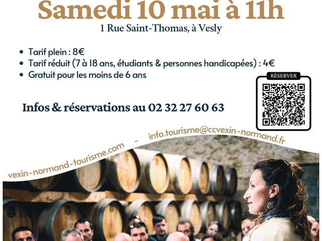 Visite et dégustation à la cidrerie du Mont Viné