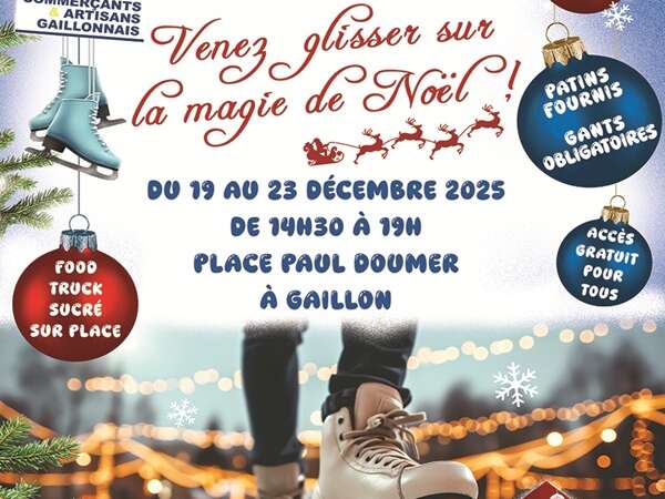 Patinoire pour Noël