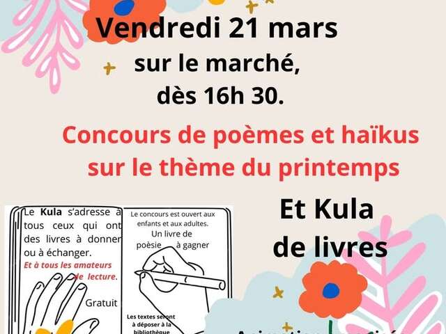 Concours de poèmes et haïkus sur le thème du printemps