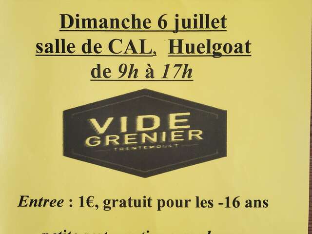 Vide Grenier au CAL à Huelgoat.