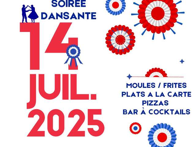 Soirée dansante à l'Hôtel du Lac à Huelgoat.