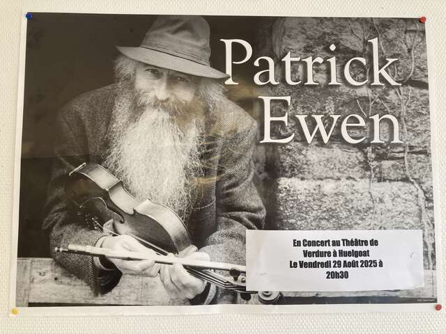 Concert de Patrick Ewen à l'Eglise Saint Yves à Huelgoat.