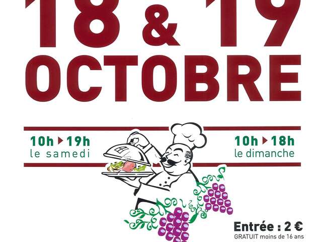Salon Vins et Gastronomie à Huelgoat.