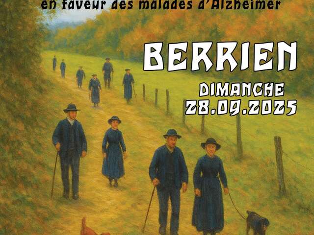 Marche Caritative à Berrien.