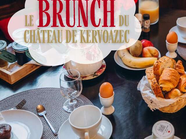 Les Week-ends gourmands au Château de Kervoazec: Brunch