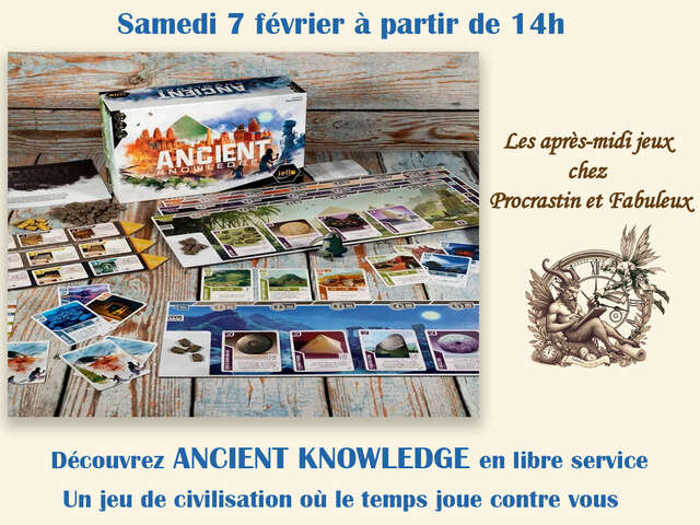 Après-Midi Jeux à Procrastin et Fabuleux à Huelgoat.