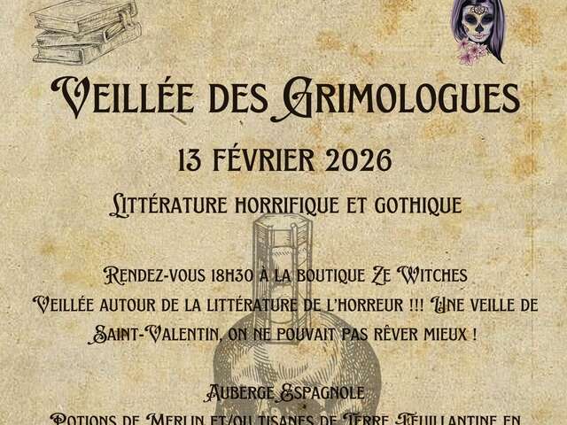 Veillée des Grimologues à Ze Witches Huelgoat.