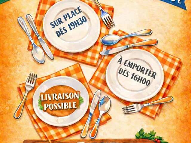 Repas Tartiflette à Plouyé.