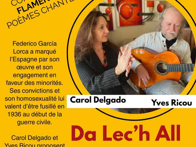 Concert de Flamenco poèmes chantés