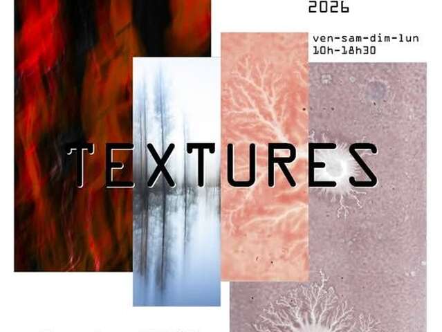Exposition "Textures" au Moulin des Créateurs à Huelgoat.
