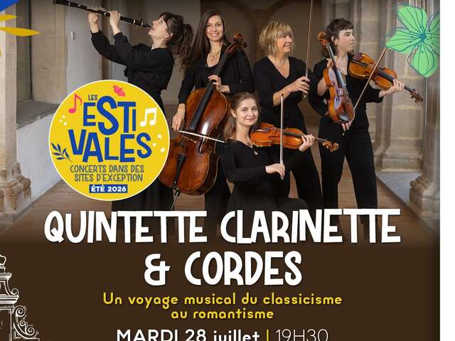 Concert du quintette clarinette et cordes