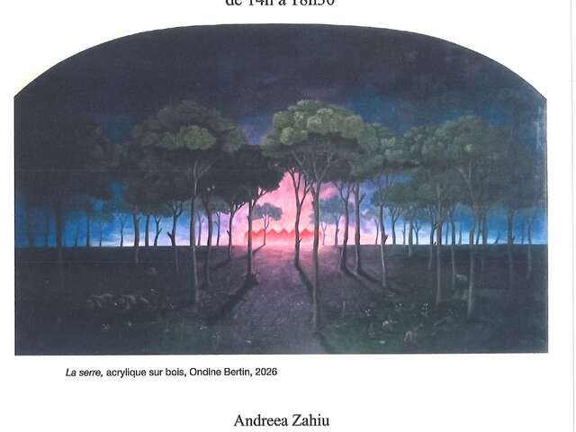 Exposition "D'Abord les Forêts" à la Galerie Méandres à Huelgoat.