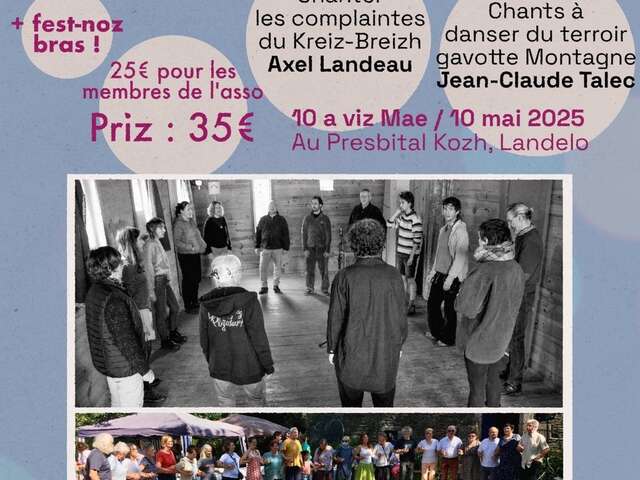 Stage de chants traditionnels breton et Fest Noz