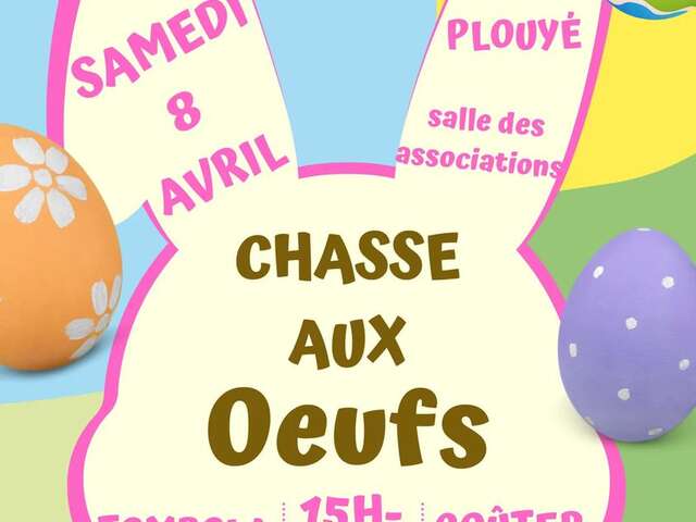Chasse aux oeufs à Plouyé.