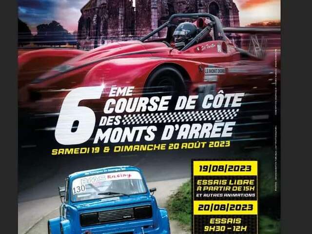 6éme Course de Côte des Monts d'Arrée à Berrien.