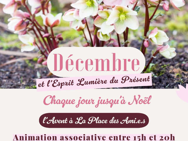 Décembre à La Place des Ami.e.s