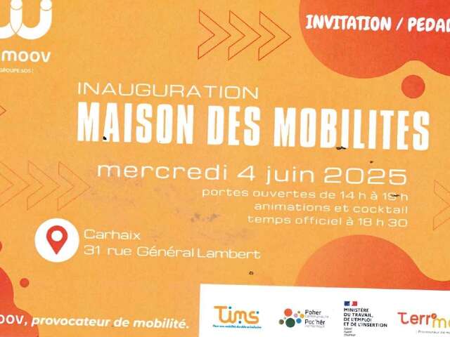 Inauguration de la Maison des Mobilités