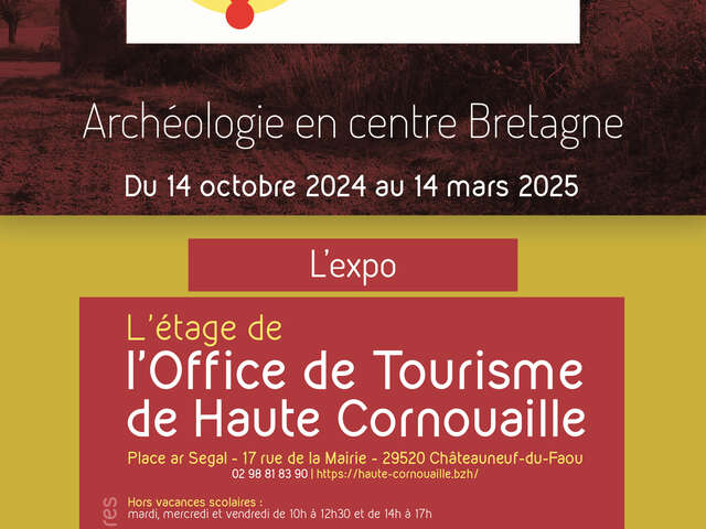 Exposition Kreizy Archéo – Archéologie en Centre Bretagne