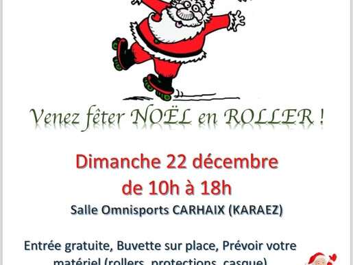 Noël en roller