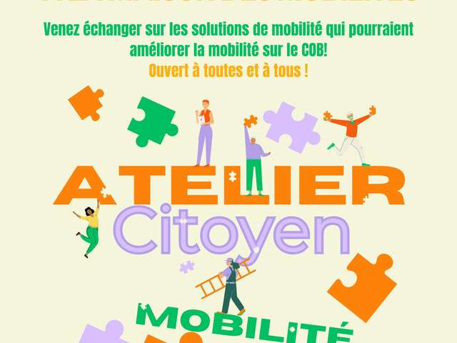 Maison de la mobilité : Atelier Citoyen