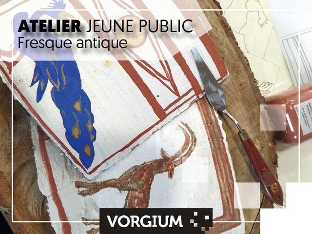 Vorgium : Ateliers enfant " Fresque Antique "