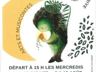 Balade contée : Arts et Musicontes à la Librairie-Café l'Autre Rive à Berrien.