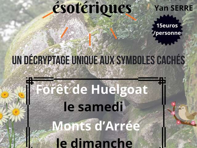 Visites Guidées Esotériques avec Yann Serre à Huelgoat et dans les Monts d'Arrée.