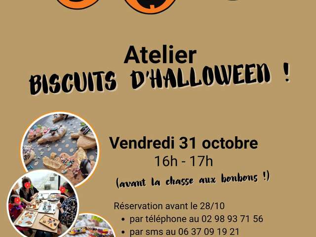 Atelier Biscuits d'Halloween à la Cantine des Chefs