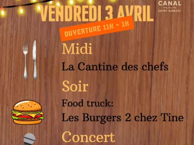 Ouverture de la guinguette: soirée concert