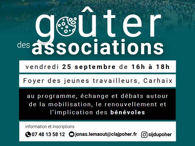 CLAJ : Goûter des associations