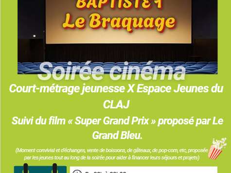 CLAJ: Soirée Cinéma !!