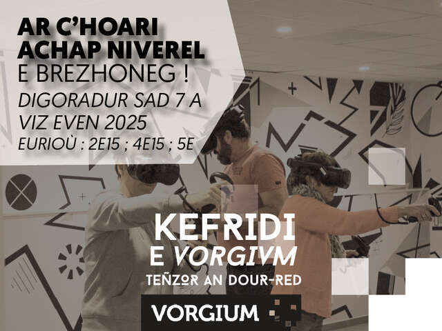 Vorgium : Inauguration de l'Escape Game virtuel en breton
