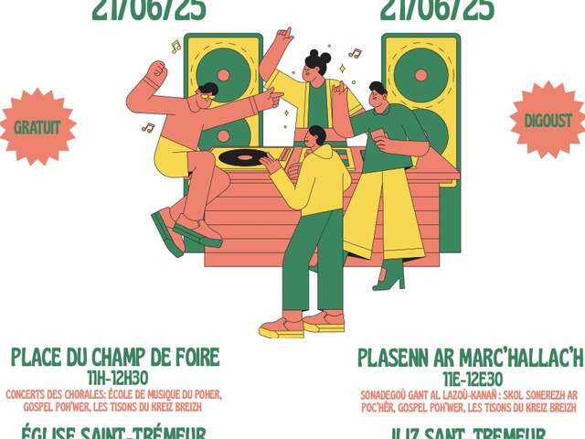 Fête de la Musique à Carhaix!!