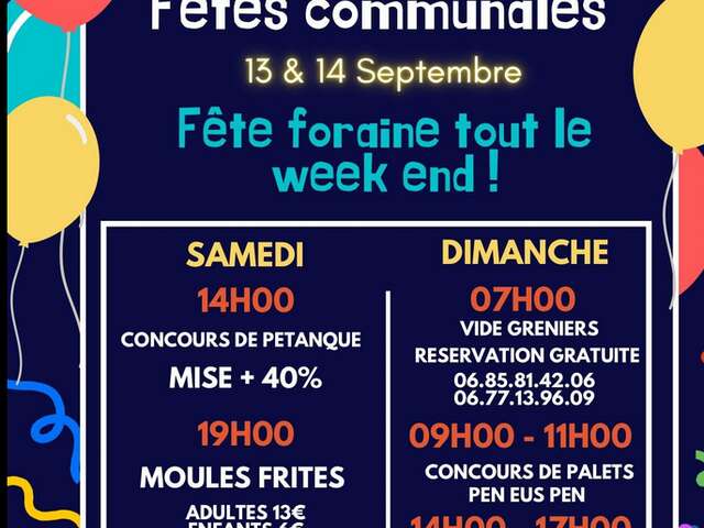 Fêtes Communales à Kergloff