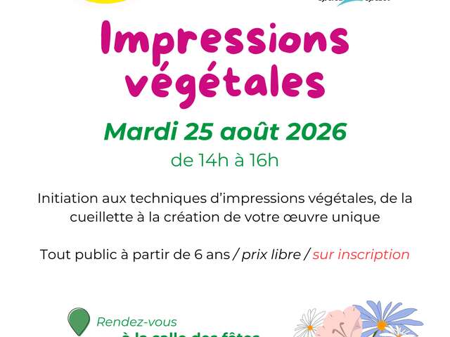 Impressions Végétales
