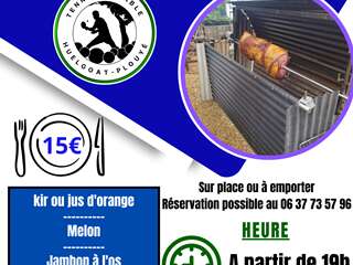 Jambon à l'os à Plouyé