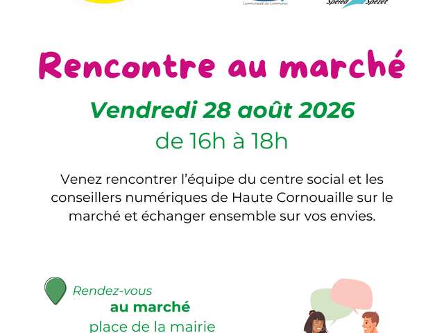 Rencontre au marché