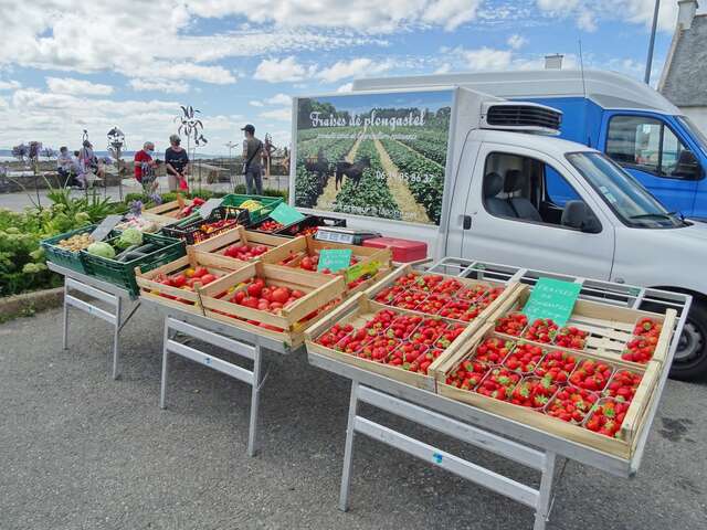 Marché du port de Locquémeau