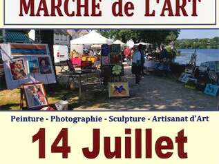 Marché de l'art à Huelgoat
