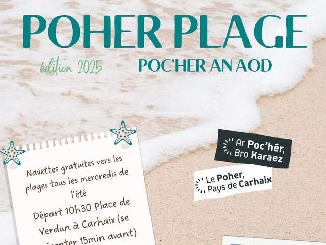 Poher Plage été 2025 Plouescat
